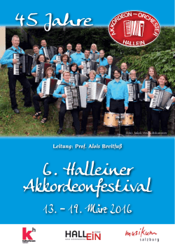 Konzert Broschüre 2016 - Akkordeon Orchester Hallein