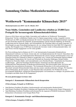 Infos zu Zeitung und Internettexten