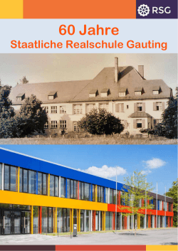 Festschrift - Staatliche Realschule Gauting