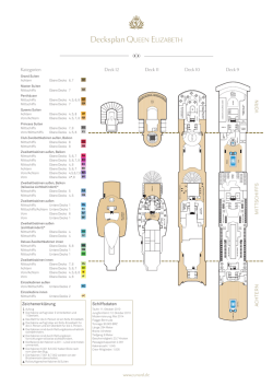 Decksplan QUEEN ELIZABETH