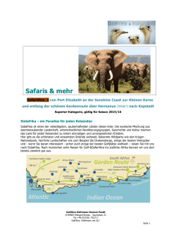 SaXtra1_Port Elizabeth bis Kapstadt_07_15