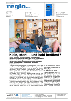 Klein, stark und bald berühmt?