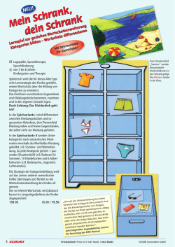 Mein Schrank, dein Schrank