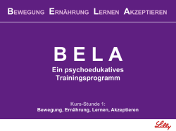 BELA_Trainingsmodul
