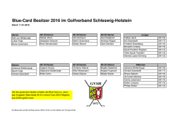 GVSH Blue Card Besitzer 2016