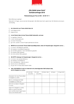 Evaluationsbogen herunterladen