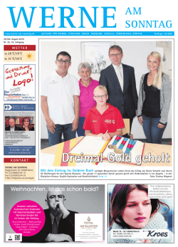 Dreimal Gold geholt