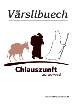 Värslisammlung - Chlauszunft Aarau-West