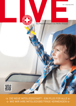 Zeitschrift LIVE für Mitglieder 2016
