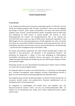 positionspapier - Vernunftkraft Niedersachsen eV