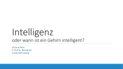 Intelligenz - Universität Leipzig