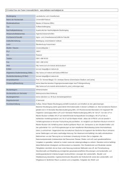 Datenblatt als PDF - Leitfaden "Studium und Forschung zur