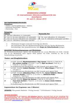 ausschreibung 2016