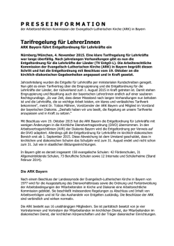 Tarifregelung für LehrerInnen (PDF - 110 KB)