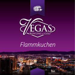 Flammkuchen - Vegas Bowling & Golf