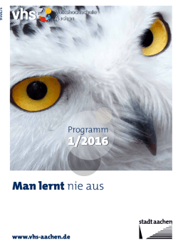 Man lernt nie aus - Future Lab 2016 Aachen