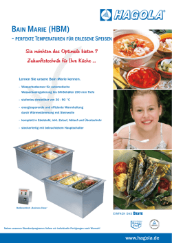 Bain Marie (HBM)