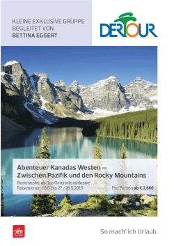 Abenteuer Kanada als PDF zum