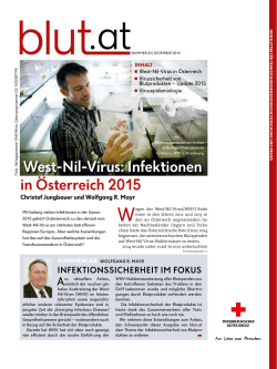 West-Nil-Virus: Infektionen in Österreich 2015
