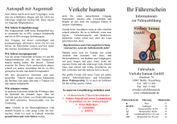 Flyer komplett 2016 neu - Fahrschule Verkehr human GmbH