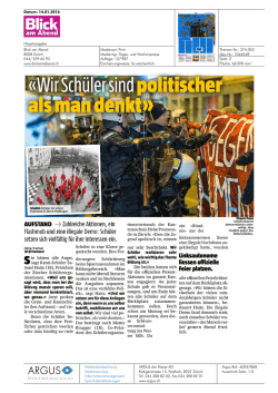 Linksautonome liessen offizielle