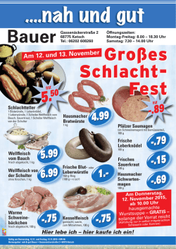 Gro&szlig;es Schlacht- Fest