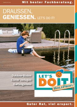 DRAUSSEN, - LET`S DOIT