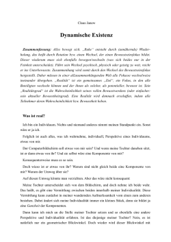 Dynamische Existenz