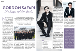 GORDON SAFARI - Evangelische Kirchenmusik Salzburg