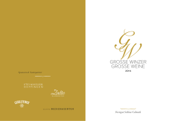 grosse winzer grosse weine - Steinheuers Restaurant &bdquo;Zur Alten Post&ldquo;