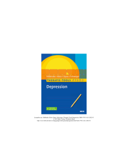 Leseprobe_Therapie-Tools Depression