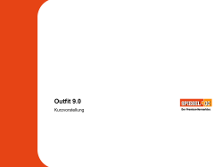 Outfit 9.0: Kurzinfo - Spiegel-QC