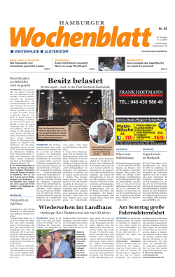 Besitz belastet - Hamburger Wochenblatt
