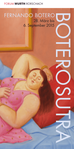 fernando botero - W&uuml;rth Haus Rorschach