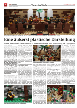 Eine &auml;u&szlig;erst plastische Darstellung