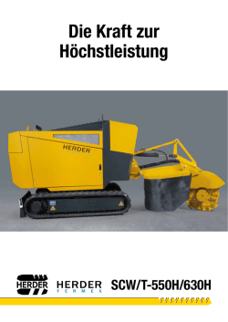 Herder-Fermex Stubbenfr&auml;se SC-550H-630H
