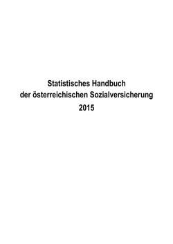 Statistisches Handbuch der österreichischen