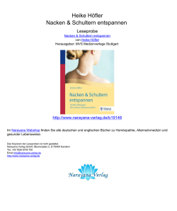 Heike H&ouml;fler Nacken & Schultern entspannen