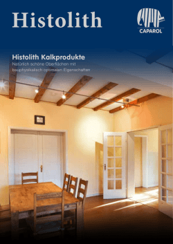 Histolith Kalkprodukte