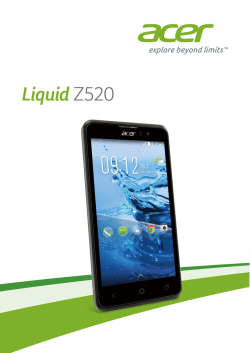 Bedienungsanleitung Acer Liquid Z520