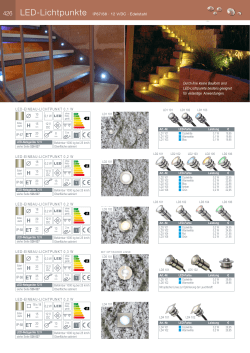 Durch ihre kleine Bauform sind LED