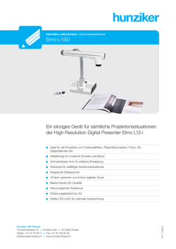 Ein einziges Ger&auml;t f&uuml;r s&auml;mtliche Projektionssituationen: der High