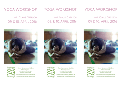Yoga Workshop Yoga Wo