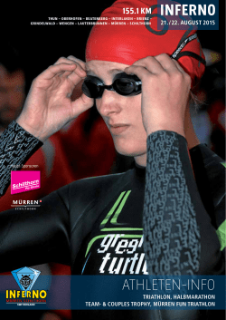 Athleten-Info 2015 - INFERNO Triathlon