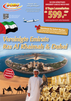 Vereinigte Emirate Ras Al Khaimah & Dubai