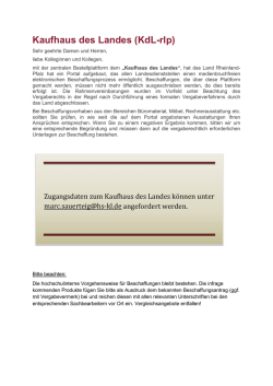 Kaufhaus des Landes (KdL-rlp)