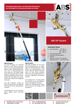 ABS UP-System - ABS Safety GmbH