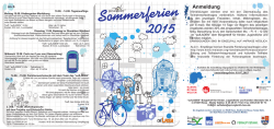Hier kannst Du das aktuelle Sommerferienprogramm downloaden