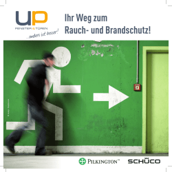Ihr Weg zum Rauch- und Brandschutz!