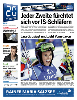 Jeder Zweite fürchtet sich vor IS-Schläfern